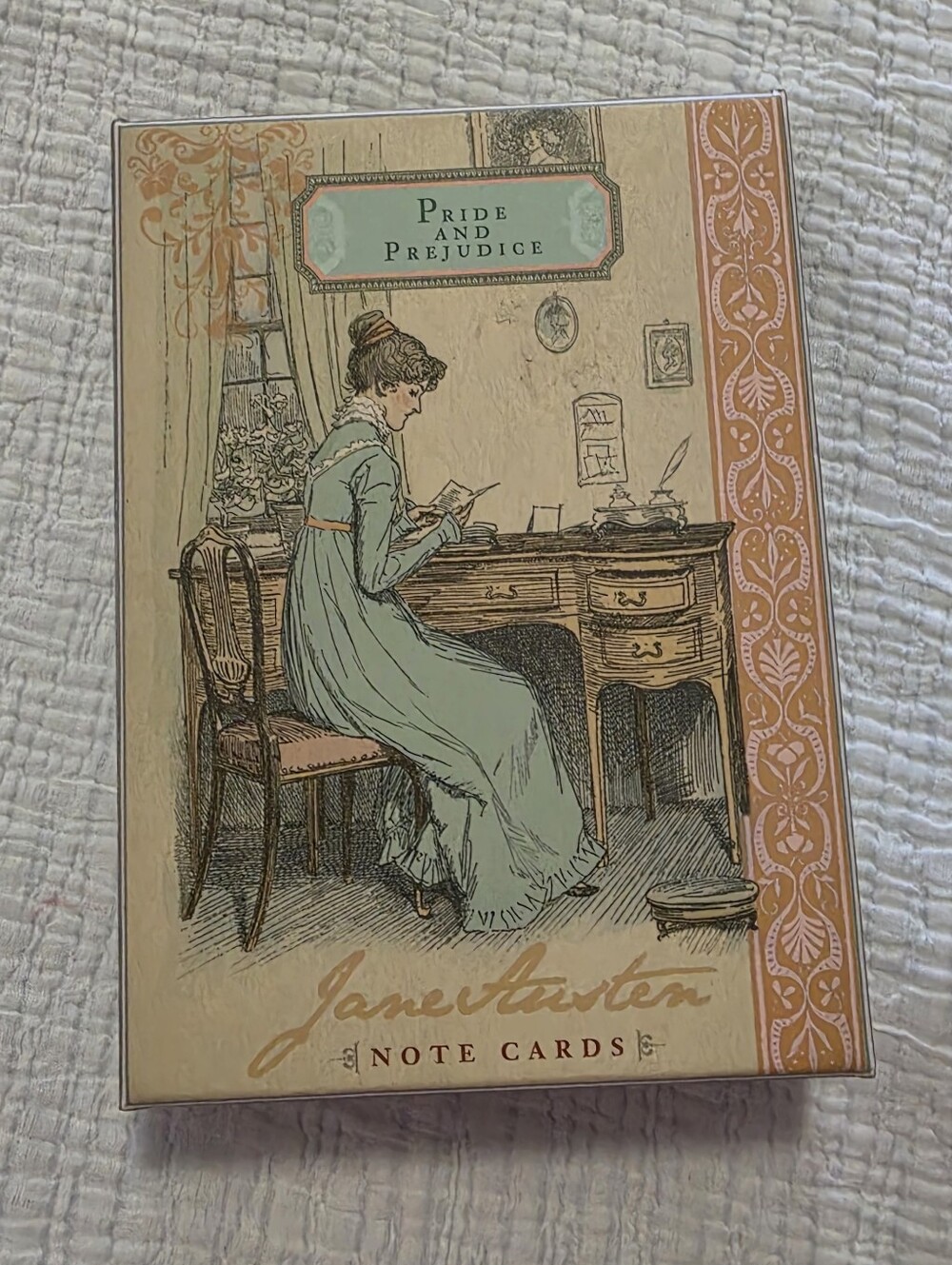Pride and Prejudice Jane Austen Note Cards